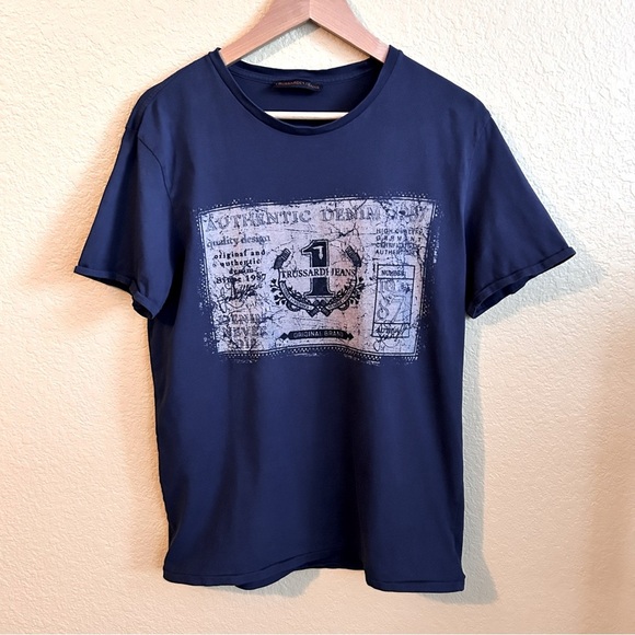 Trussardi Jeans Graphic Short Sleeve Tee - Picture 1 of 5